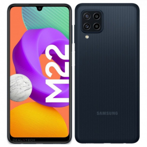 หลุดภาพ Render พร้อมสเปคของ Samsung Galaxy M22